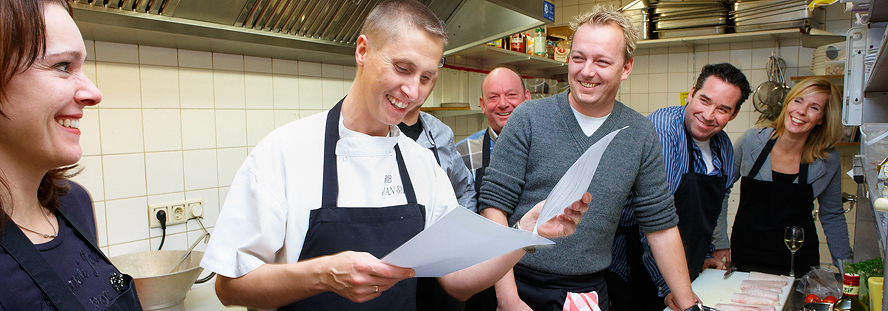 Kookclinics van chef-kok Rob Janssen bij Bruin Café Oud Brabant